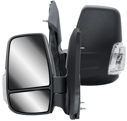 Außenspiegel Links Spiegel Elektrisch und Beheizbar mit Blinker Für Ford Transit V363 2014-2024