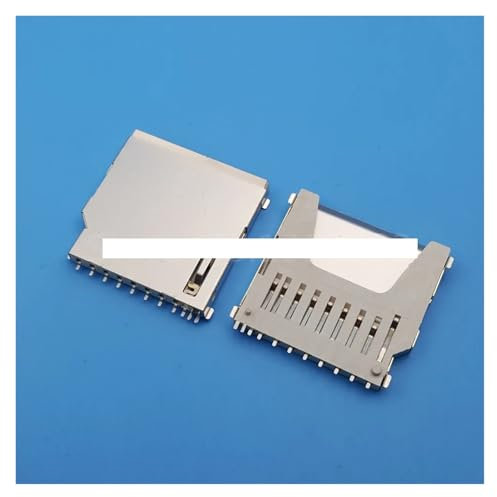 100Pcs SD Memory Card Socket Adapter PCB Connector CZAOINCU