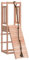 Spielturm mit Kletterwand Massivholz Douglasie,3155946