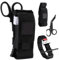 3 Pcs Tourniquet Kit, Black Molle Tourniquet Holder Pouch with Tactical Tourniquet & Medic Shears, Portable Torniquetes Medical First Aid Combat Trauma Kit for Hiking Camping Travel Outdoor Climbing