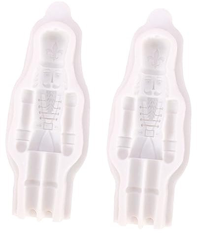 GRIRIW Create Adorable Christmas Cookies Set of Nutcracker Molds for Baking Gifting