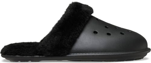 Crocs Klassische Fuzz Scuff Slippers