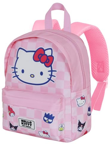 Hello Kitty Chess-Joy Preschool Backpack, Pink, 22 x 27 cm, Capacity 5 L
