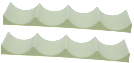 FUNOMOCYA 2pcs Multi-functional Plastic Wine Bottle Organizer for Desktop and Refrigerator Space-saving Drink Storage Holder Sturdy Design for Cabinet and Fridge