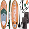 SUP Board - Wood Green - 300 x 15 cm - Stand Up Paddle Board von Apollo