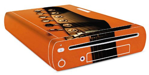 DeinDesign Skin kompatibel mit Nintendo Wii U Konsole Folie Sticker Musik Gitarre