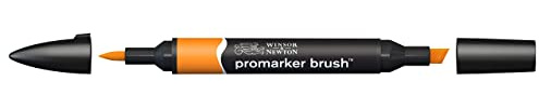 Winsor & Newton Promarker Brush, Pumpkin