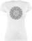 Shirt Damen - Kunst - Boho Mandala Yoga Sketch - L - Weiß - yogashirt Yoga-Bekleidung Wellness Hippi Tshirt Outfit Joga Geschenk Meditation für Fans Shirts Yoga-t-Shirt spirituelle Oberteil