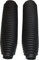 Large Black Motorcycle Fork Gaitors, Dust Protectors, Length 350mm, Top 40mm, Bottom 60mm