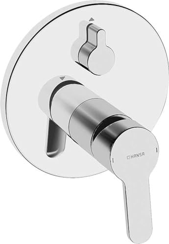 Hansa 89909003 Fertigmontageset / Einhand-Wannen-Batterie HANSAPRIMO | schrom, 17 x 17 x 1.4 cm