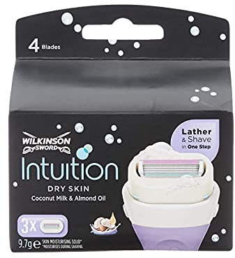 Wilkinson Intuition dry skin 3 Refills with Soap