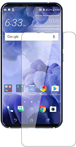 dipos I 2X Displayschutz klar kompatibel mit HTC U11 Plus Schutzfolie 9H Anti-Shock