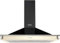 Stoves S1000 RICH CHIM RAIL 100 cm Chimney Cooker Hood - Cream