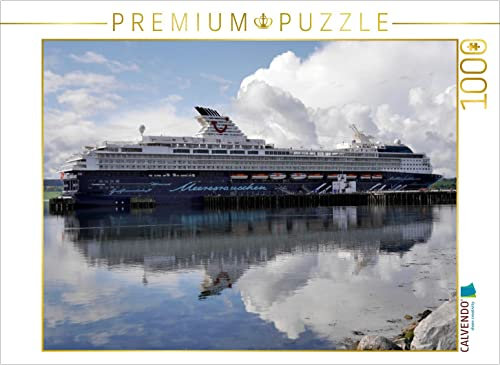 CALVENDO Puzzle Mein Schiff 1, Passagiere 1924, Länge 262 m, Breite 32 m, 21,5 Kn. 1000 Teile Puzzle quer | Lege-Größe cm Foto-Puzzle für glückliche Stunden