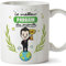 Mugffins Parrain Mug/Tasse - Meilleur Parrain du Monde - Tasse Originale/Cadeau Anniversaire/Fête des Pâques/Future Parrain. Céramique 350 ML
