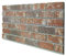 Panneau imitation brique reconstruit en polystyrène résiné Mesures 100 cm X 50 cm Épaisseur 2 cm - panneaux isolants thermiques