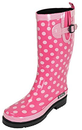 MADSea Ocean High Pink - Stivali da pioggia da donna, (Rosa/Bianco), 38 EU