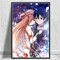 Bvlglp 5D DIY「Sword Art Online Photos」Diamond Painting Kit,malerei Diamant Full Diamond Embroidery Rhinestone,Art Craft for Home Wall Decor -40x60cm