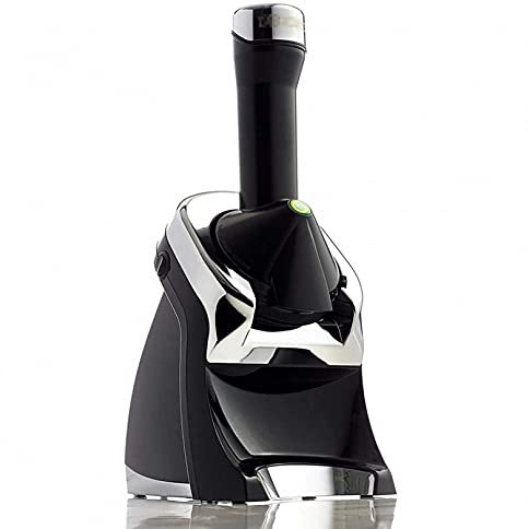 RONGJJ Mélangeurs électriques, Mélangeurs à Smoothie, Machine à Desserts Aux Fruits Surgelés Automatique Portable, Idéale pour La Crème Glacée, Les Sorbets Et Les Yaourts Glacés