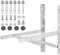 PATIKIL Mini Split Wall Mounting Bracket for 9000~30000BTU 1 Set Up to 485 Lbs Condenser Ductless AC, Heat Pump System Stainless Steel Bracket