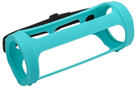 Per JBL Flip Essential 2 Speaker Custodia in silicone Custodia audio portatile all'aperto Borsa altoparlante portatile wireless Bluetooth (Green)