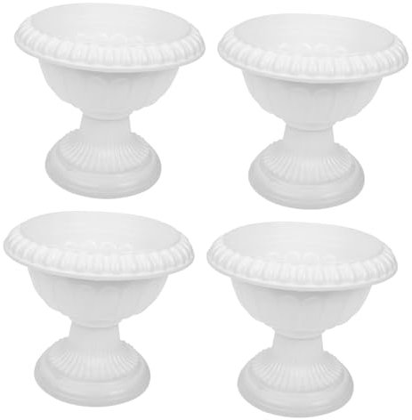 Angoily Vintage Retro Blumentopf 4 Stücke Römischen Blume Für Hochzeit Decor