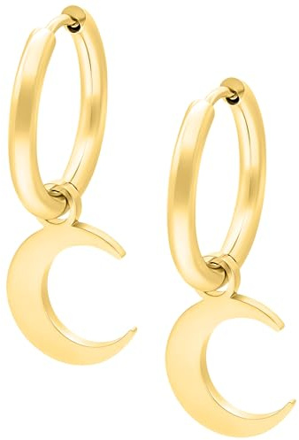 Wildcat Ohrringe - Little Moonchild Hoops | Chirurgenstahl 316L - hautverträglich, langlebig, wasserfest