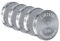 TENCOCO 5 Paquets de Piles Rechargeables au Lithium LIR2450 LIR 2450 3.6 V remplacent CR2450 DL2450 BR2450 pour Montre télécommandée