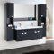 Simba Srl Badezimmermöbel 120 cm Säulen und Doppelwaschbecken inklusive - Elegance