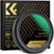 K&F Concept Nano-Xcel Filtro Black Mist 1/4 para Fuji Flim X100 Series, Filtro Black Diffusion 1/4 con 28 Capas Nano Revestimiento Compatible con Fujifilm X100 X100S X100F X100T X100V X100VI(Plata)