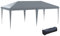 Outsunny Carpa Plegable Gazebo 6x3 m Cenador Plegable con Altura Ajustable en 3 Niveles Toldo Anti-UV y Bolsa de Transporte para Camping Fiestas Gris Claro