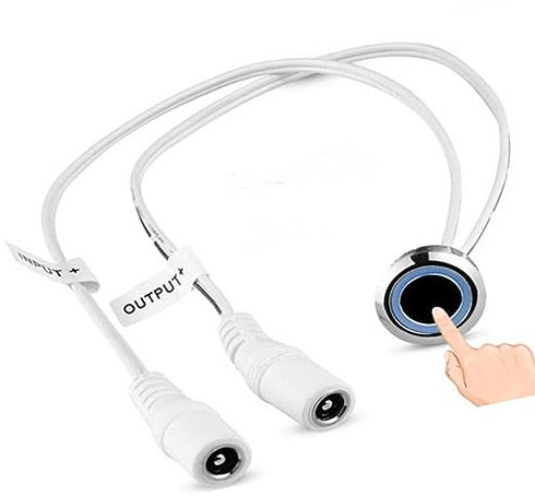 Einbau-Sensor-Touch-Schalter, Hohe Empfindlichkeit, 60 W, Kompakter Touch-Dimm-DC-Sensor-Touch-Schalter für Zuhause