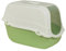 URBNLIVING Enclosed Cat Litter Box - Extra Large Hooded Tray with Filter, Scoop & Carry Handle - Easy Clean, Odor Control, Secure Flap Door for Cats, 8 Color Options