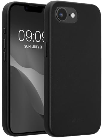 kalibri Custodia in Pelle Compatibile con Apple iPhone 16e - Custodia Back Cover Protettiva Case Posteriore