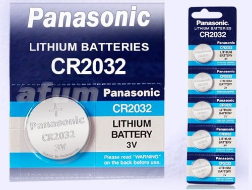 Connect 30663 Panasonic Coin Cell Battery CR2032 3V 1pc x 12