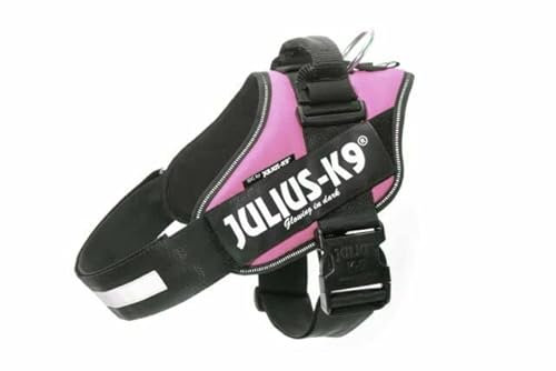 16IDC-PN-1 Julius K9® IDC Geschirr Größe 1 - Brustumfang: 66-85cm - Farbe: pink / rosa - Hundegeschirr Einsatzgeschirr Powergeschirr Hetzgeschirr INNOVA DOG COMFORT - K-9