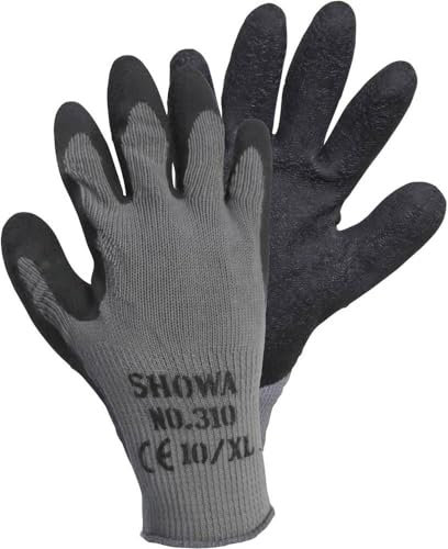 SHOWA 310, Latex – Beschichtung, Mehrzweck, Dunkelgrau / Schwarz, 9/L