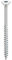 Connex KL3244050 Vis universelle TX 4,0 x 50 galvanisées 1000 g Bleu