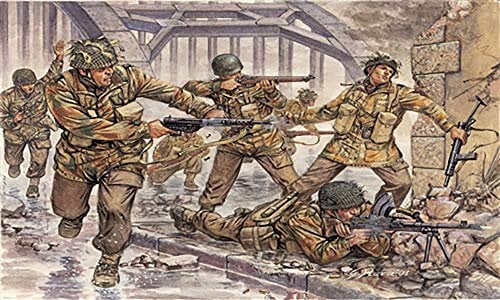 Italeri 1:72 - WWII- British Paratroopers Red Devils, Medium