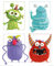 REINDERS Poster 4 Monsters In A Square - 40 x 50 cm