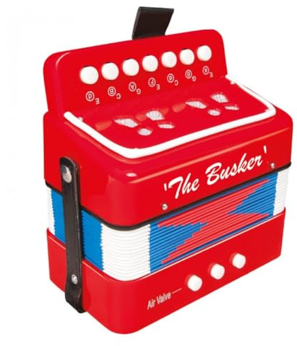 John Hornby Skewes BAC10 Strassenmusikant Mini Akkordeon