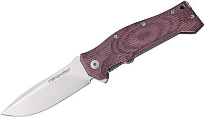 Viper 01VP189 Unisex – Erwachsene Ten Burgundy Canvas Taschenmesser,Lila,19cm