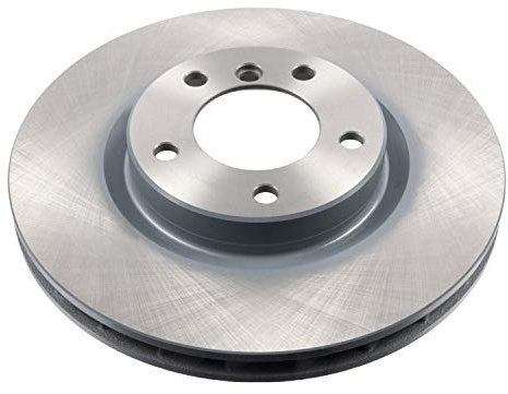febi bilstein 43970 Brake Disc (1 Brake Disc) front left side, internally ventilated, No. of Holes 5