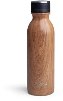 Bohtal Isolierflasche aus Holz, 600 ml