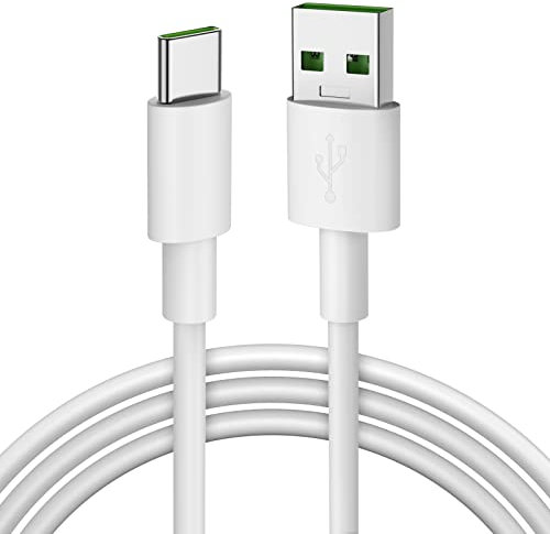 ACAGET USB C Charger Cable for OPPO 1M, 65W 5A SUPER VOOC Charger Cable, Fast Charging Lead for OPPO Find X3 Lite Pro X3 Neo 11 14 F 5G X5 Pro x5 lite X2 Reno10 8 12F 13 FS