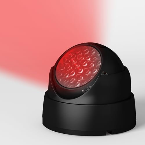 NEWZEROL Lámpara Infrarroja Compatible para Quest 3/Quest 2/Quest/Pico 4/PS VR2, Luz Auxiliar de Visión Nocturna de Alta Sensibilidad con Adaptador de Interruptor Estándar Europeo (1,5 m) - Negro