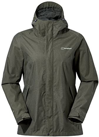 Berghaus Nalleru Gemini 3 in 1 Giacca impermeabile con pile da donna, Deep Depths, M