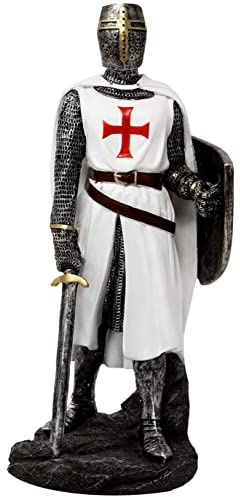 Kreuzritter weiss/rotes Kreuz mit Schwert - Mittelalter, Knight, Temples