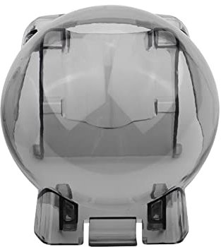 SOLKIN [Drohnenteile] Schutz-Objektivabdeckung, schmutzabweisender Objektivdeckel für DJI Mavic 2 Zoom Pro Gimbal Kameraschutz Guard Mount Halter Zubehör [Einfach zu installieren] (Farbe: 2 Zoom grau)