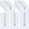 100 targhette per nome, 90 x 56 mm, trasparenti, porta badge, con clip e spilla, per scuole, ufficio, viaggi